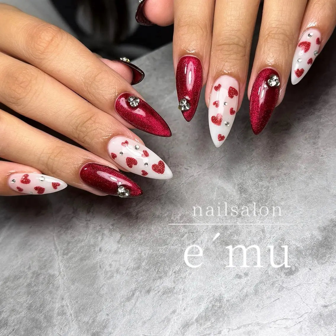 ネイル ハンドネイル nailsalon e´muのネイルデザイン