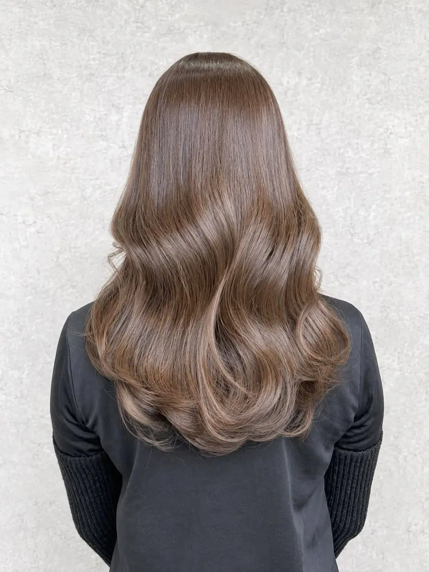 ロング カラー カット ヘアカラー 🤍透明感カラー🤍 Ryujiのヘアスタイル