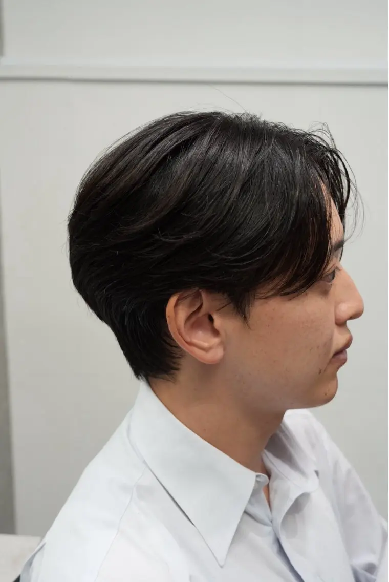 パーマ ヘアアレンジ メンズ 縮毛矯正 カット 縮毛矯正 (メンズ特化)AKI /古本晃大のヘアスタイル