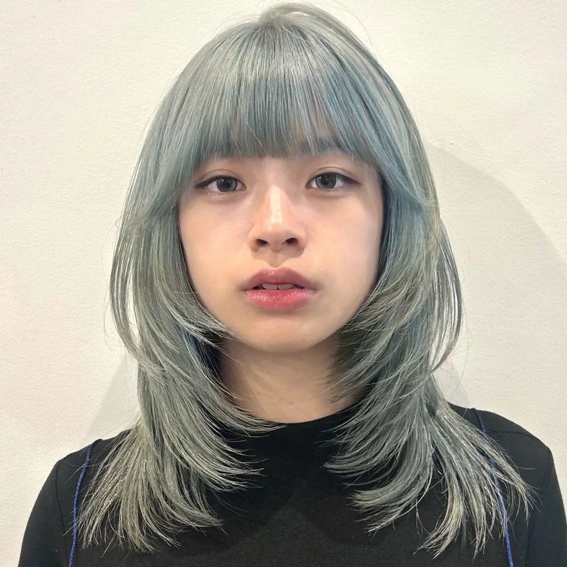 ミディアム カラー ハイトーン♡ のぐちまおのヘアスタイル