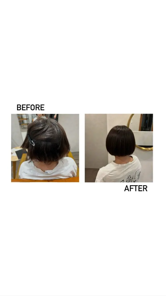 ショート ヘアカラー Hanon 美桜のヘアスタイル