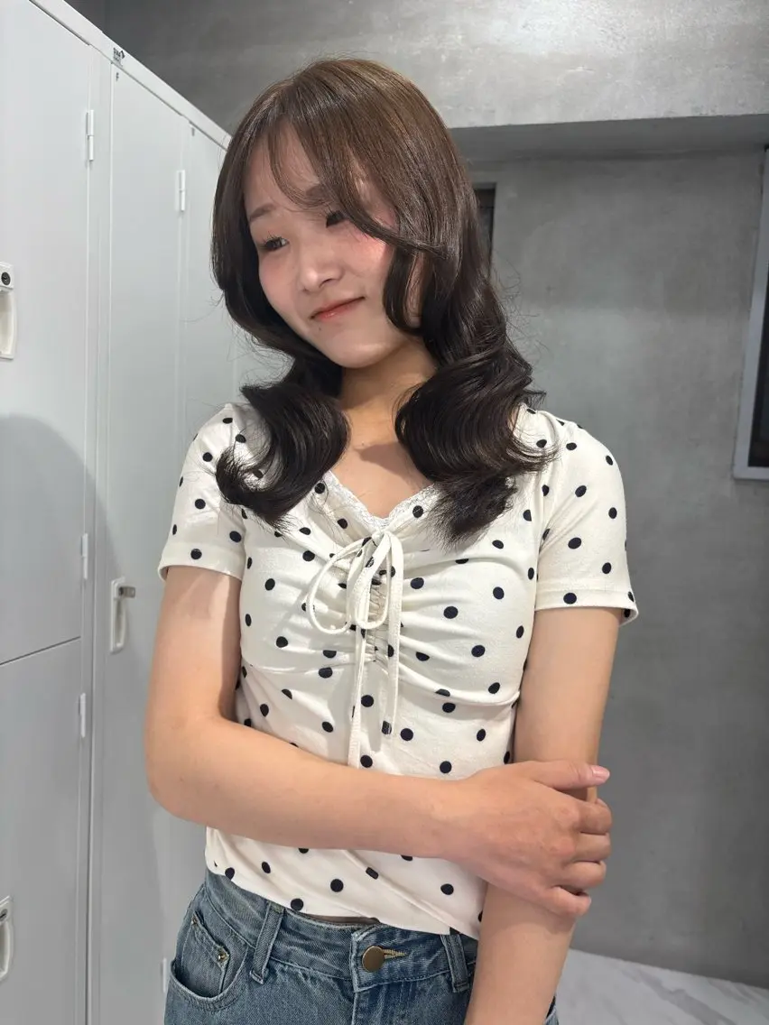 ロング カラー ブリーチ 透明感カラー ダブルカラー ブリーチなしカラー ヘアカラー COCORO/ボブ/ 褒められるhairのヘアスタイル