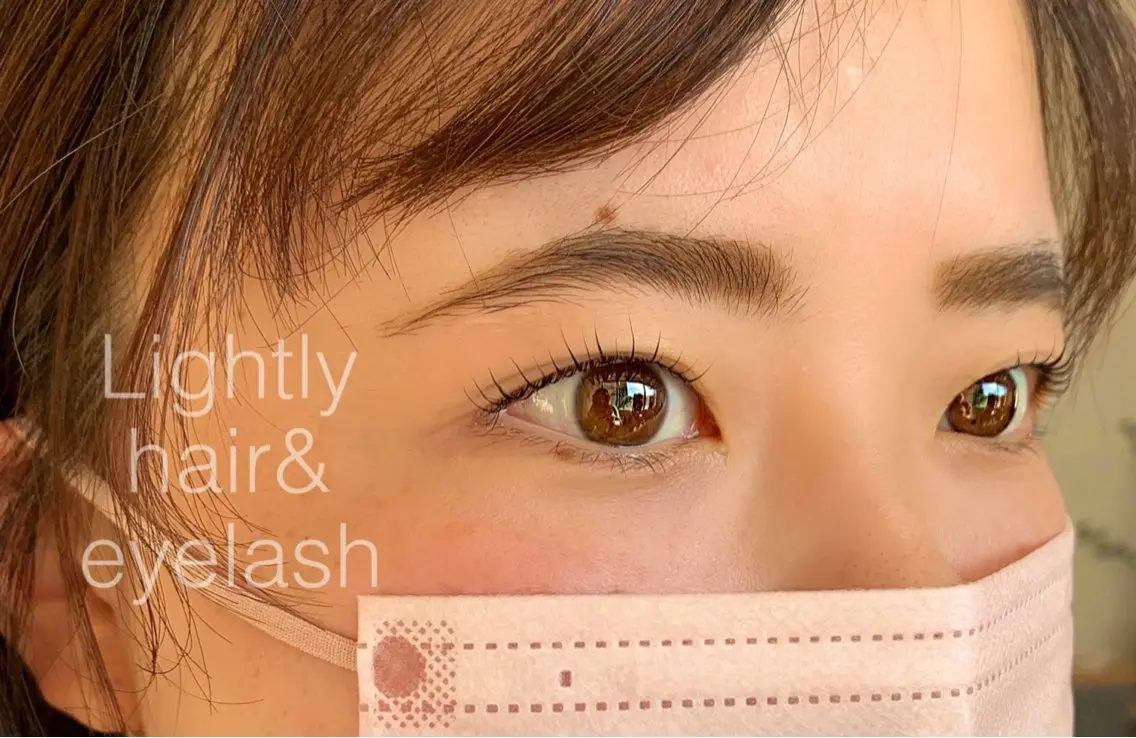 マツエク・マツパ マツパ Lightly‥鈴木 彩乃のマツエク・マツパデザイン