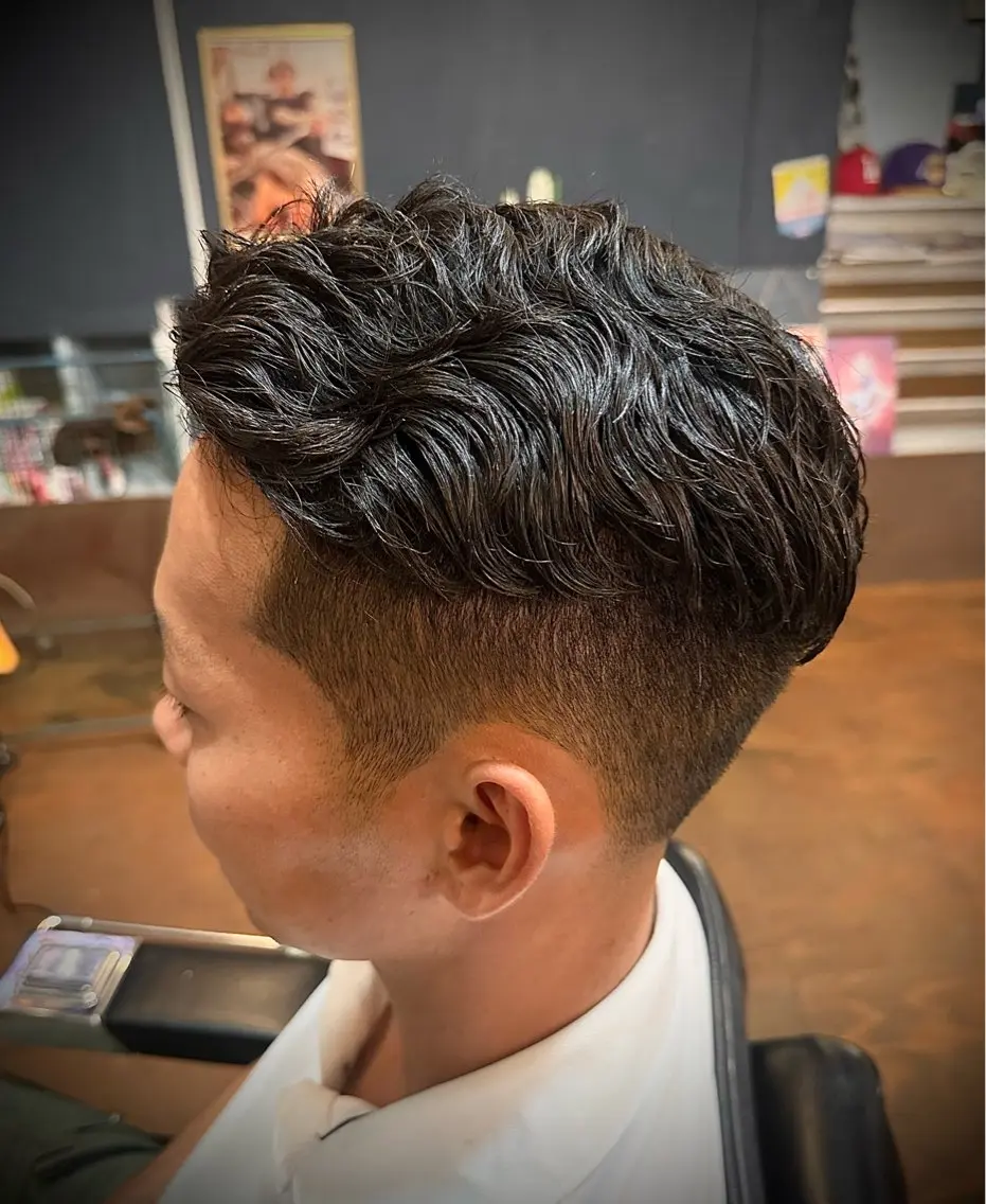 パーマ メンズ メンズパーマ 💈メンズ特化💈 フェード/RYUYAのヘアスタイル