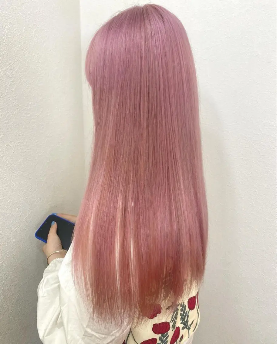 ロング ヘアカラー ニュアンスカラー/ 🫧レミ(坊主)のヘアスタイル
