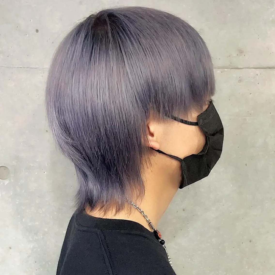 メンズ メンズブリーチ メンズパーマ メンズツイストパーマ メンズウルフカット ウルフカット カット ヘアカラー メンズパーマの達人 KAITOのヘアスタイル