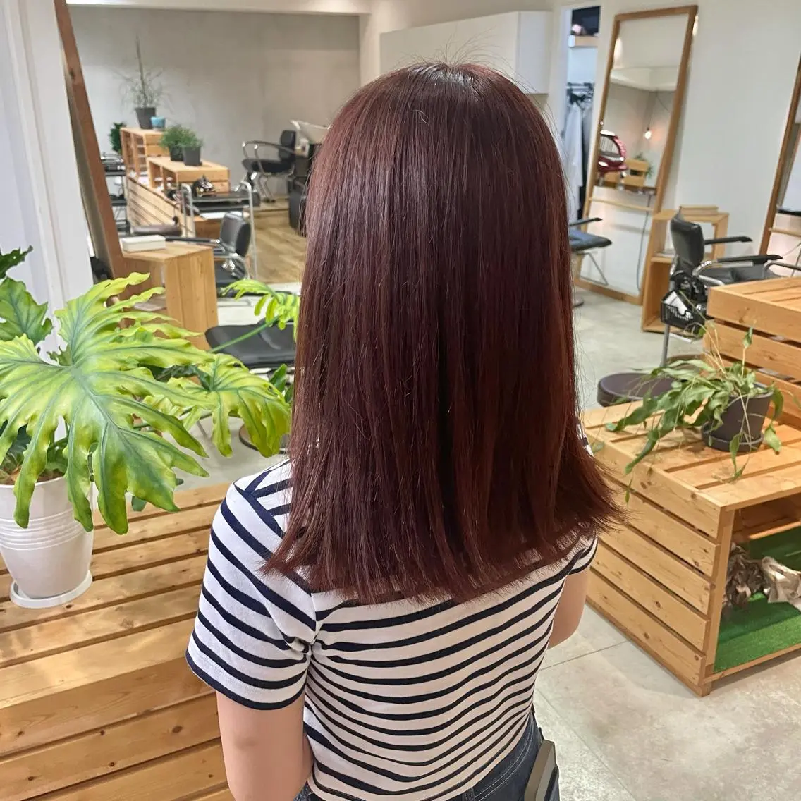 カラー LadA hair.makeのヘアスタイル
