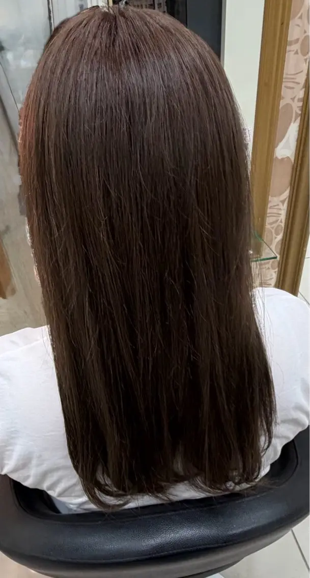 カラー ブリーチ ブラウンカラー グレージュ ブリーチなしカラー ヘアカラー runa 🌙🐰のその他イメージ