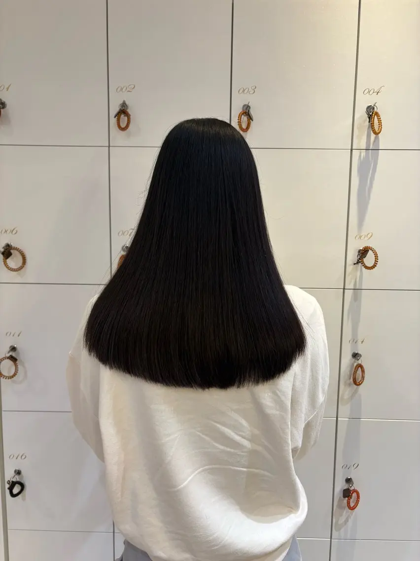 ロング ロング かじ りんねのヘアスタイル