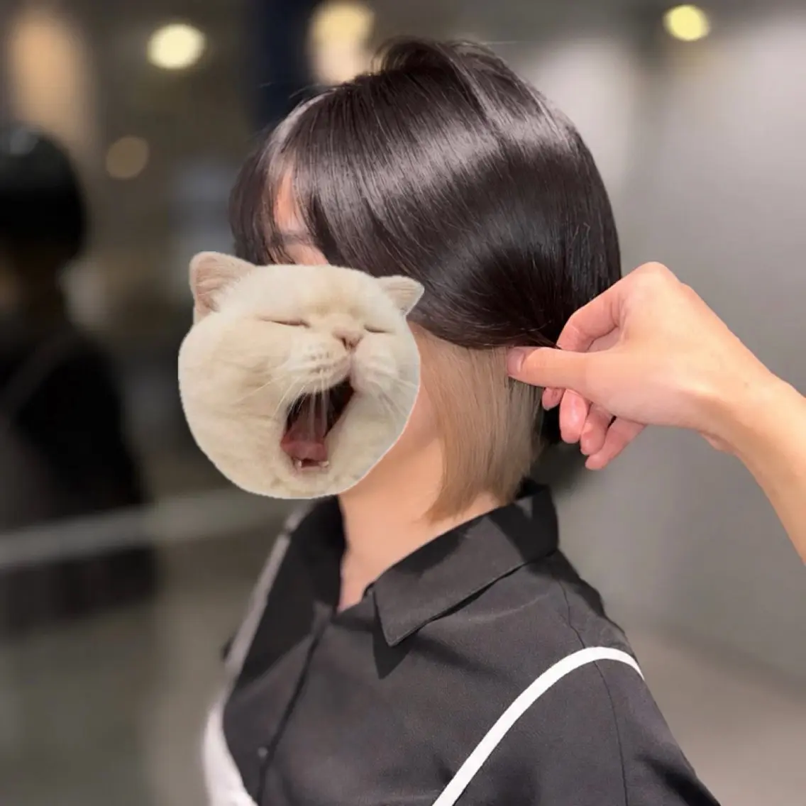 【ミニモ限定】インナーカラー🤍(ブリーチorブリーチなしWカラー)の写真
