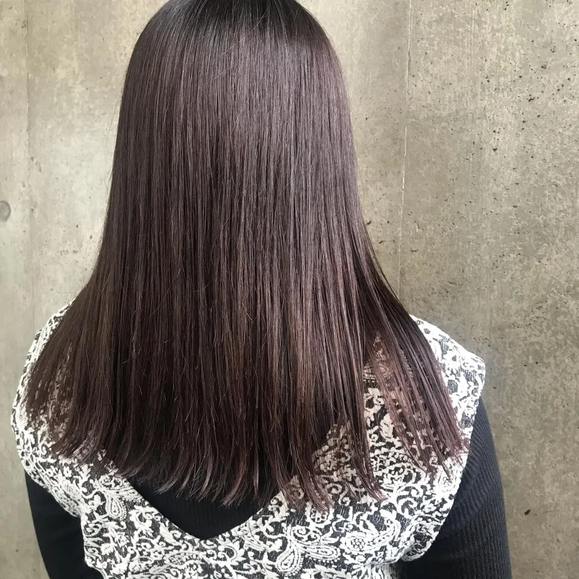 セミロング もりたみかこ 美容師お休み中のヘアスタイル