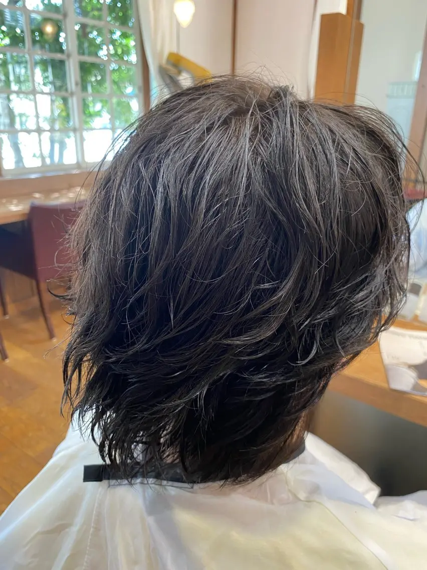 ノンダメージカラー+ヘッドスパ(SB込)の写真