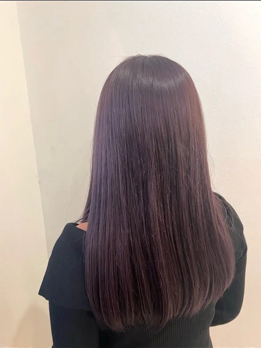 カラー ブリーチ ラベンダーカラー ♡BIANCA前橋 /金山 理子♡のヘアスタイル