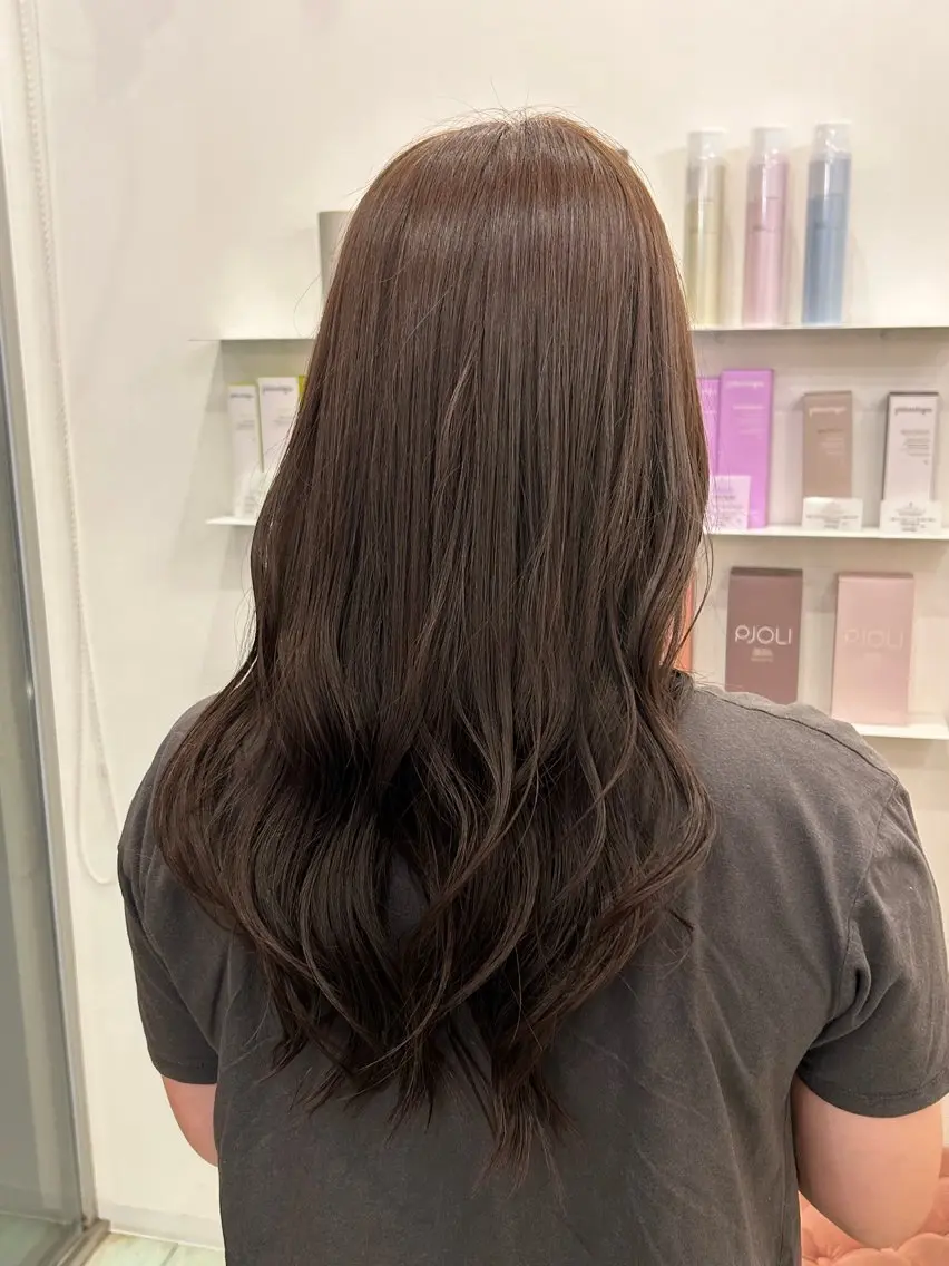 ロング 大澤 尚記のヘアスタイル