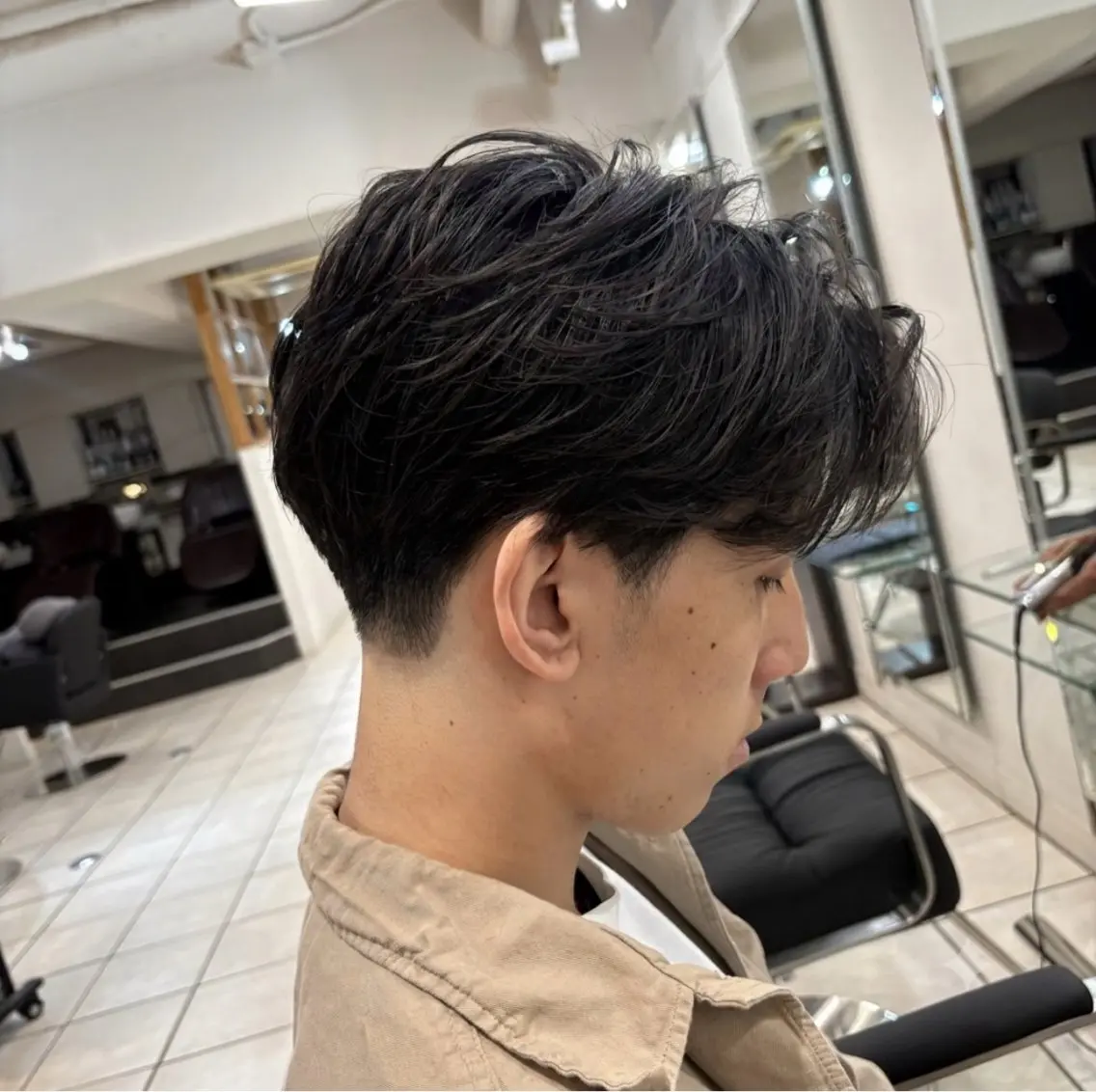 メンズ カット ヘッドスパ 眞澄 7/11 直前割ありますのヘアスタイル