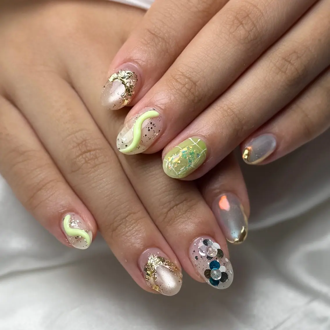 ネイル ハンドネイル 【nailsalon LaMeL】岡崎のネイルデザイン