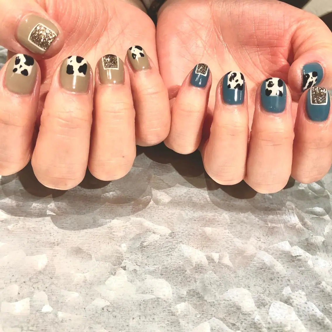 ネイル スクエアネイル TRAM-nail moriizumiのネイルデザイン