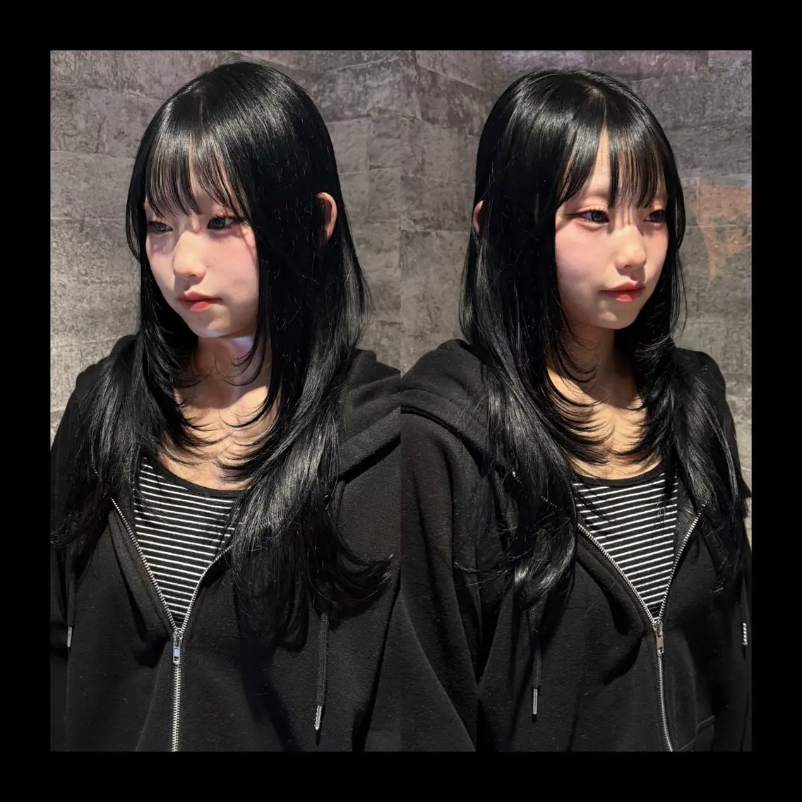 ロング カラー ブリーチ カット ヘアカラー トリートメント mai / linoah˚✧のヘアスタイル