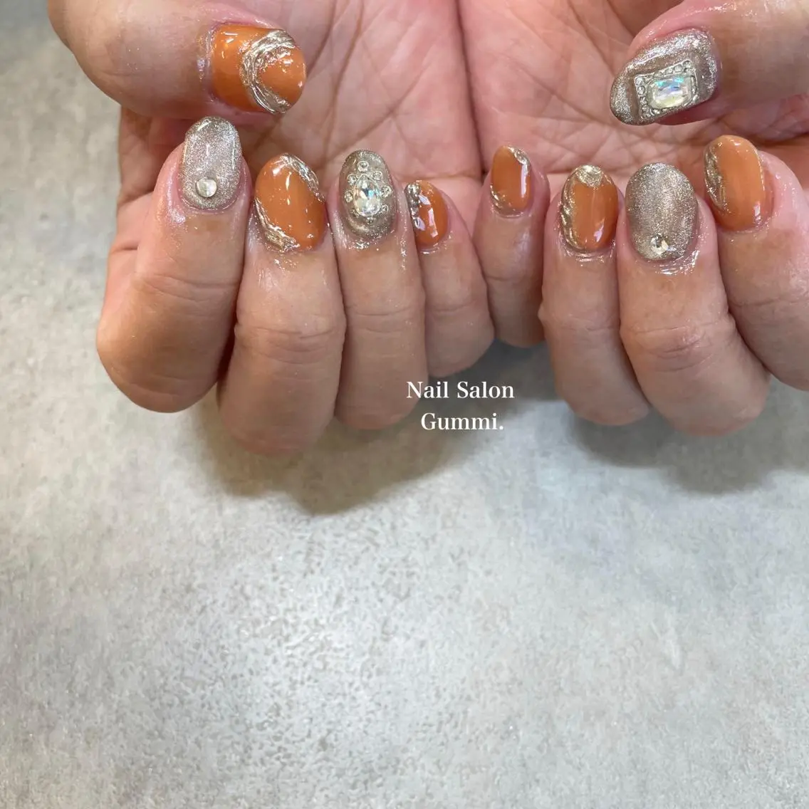ネイル 韓国ネイル Nail Salon Gummi.のネイルデザイン