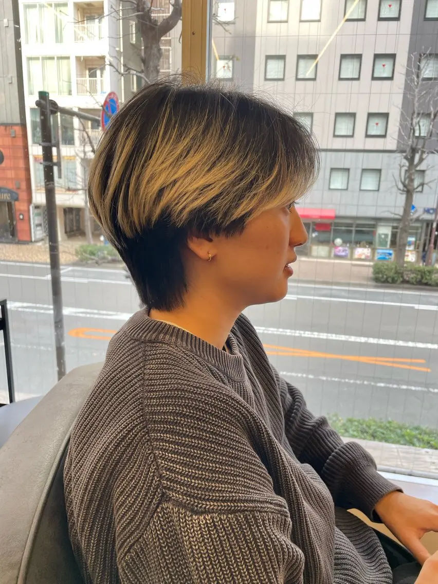 ショート mito🥟似合わせ /パーマ/レイヤーのヘアスタイル