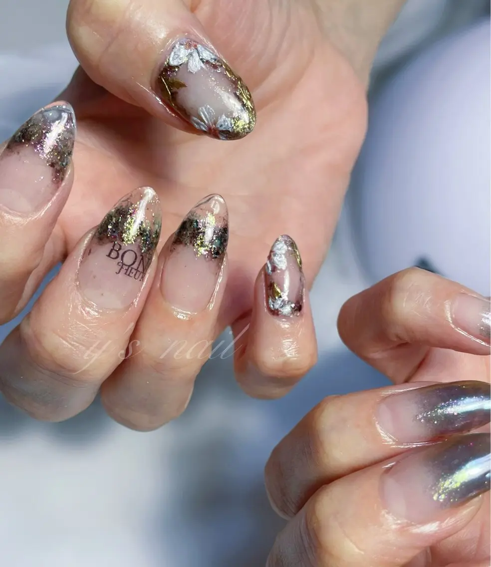 ネイル ハンドネイル y’s nail ✧ゆきのネイルデザイン