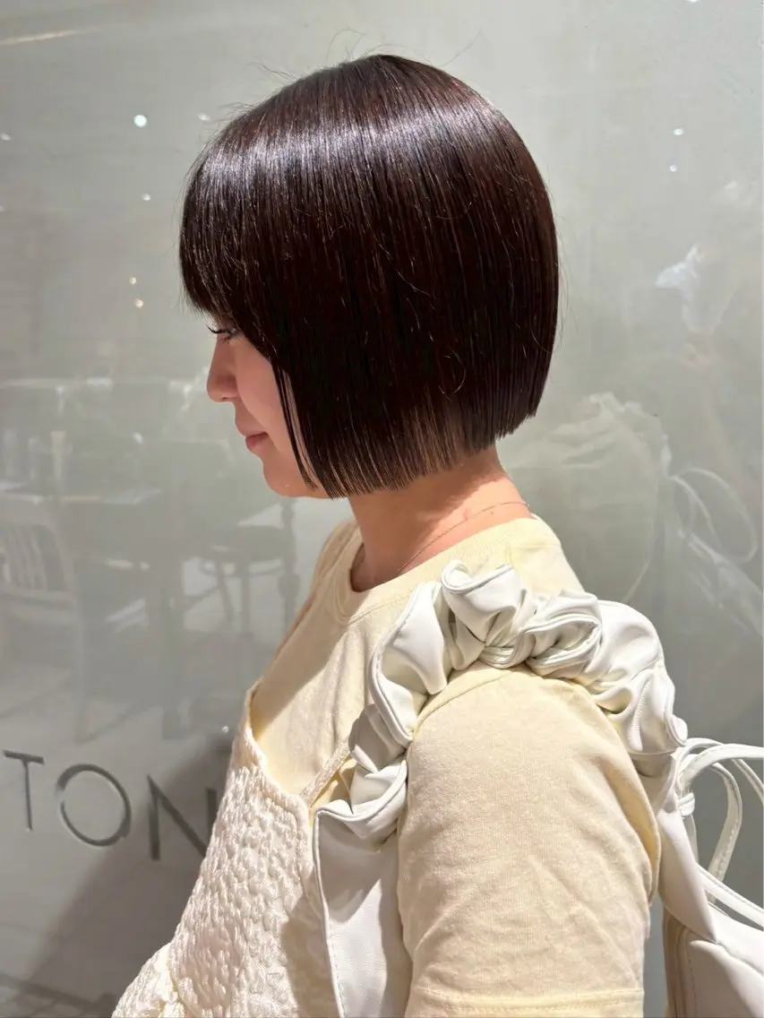 ショート ボブ NEWTON 🌟カットモデル募集のヘアスタイル