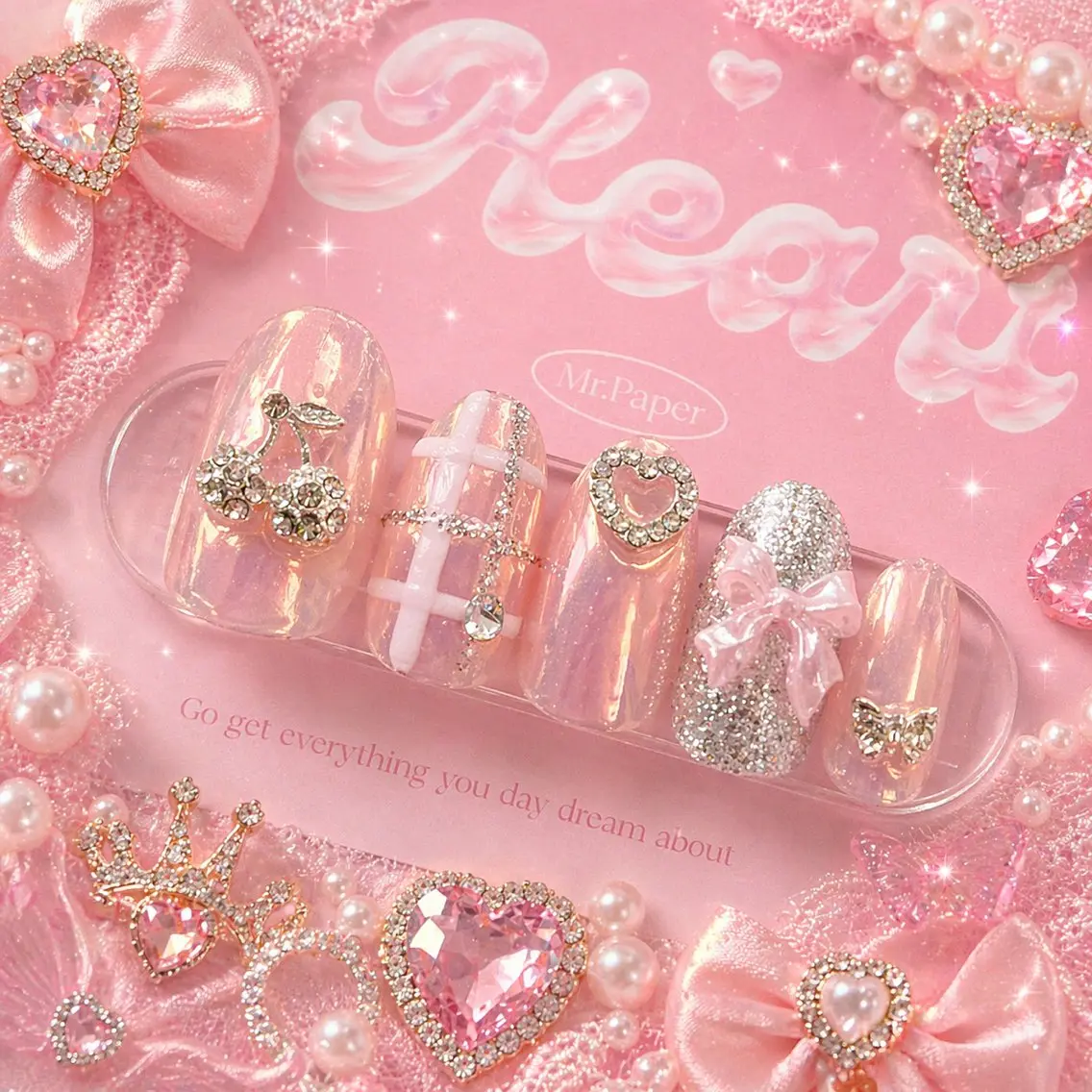 ネイル ハンドネイル MignonReve ♡EIMI🌈のネイルデザイン