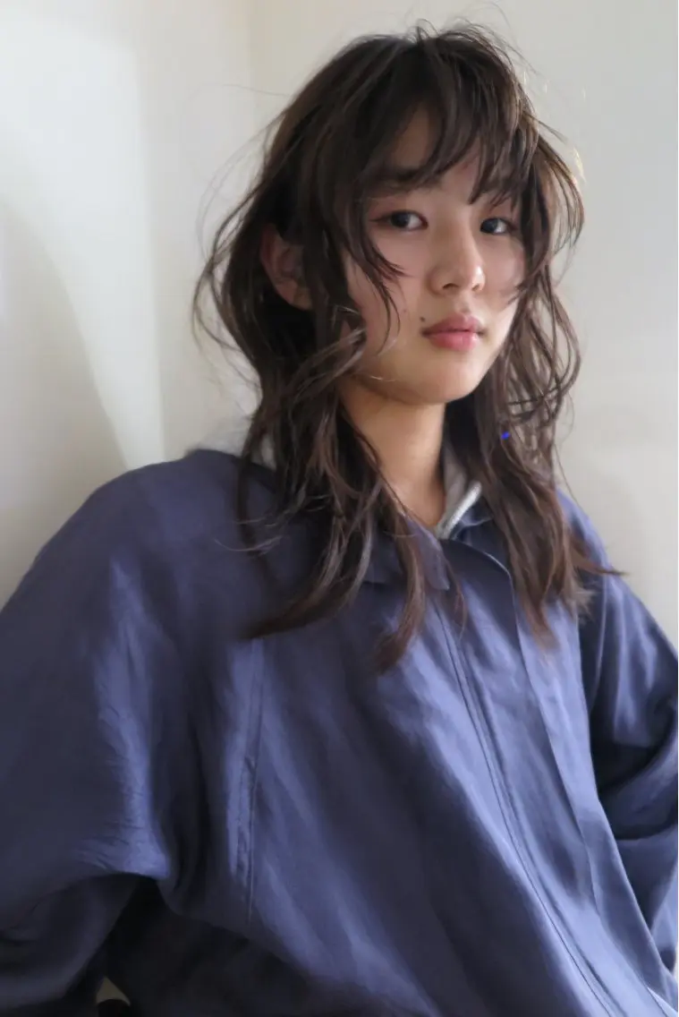 カラー 南部 綾音のヘアスタイル