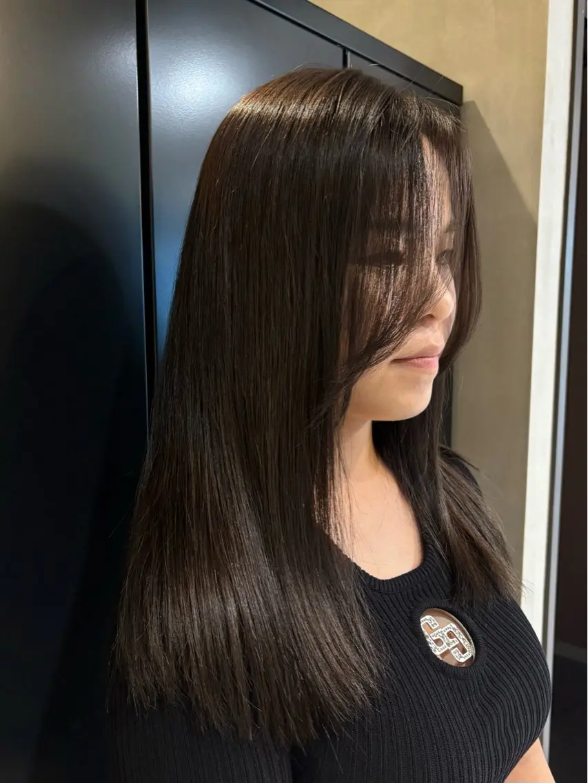 ロング カット ヘアカラー トリートメント レイヤー/メンズ/ kaedeのヘアスタイル