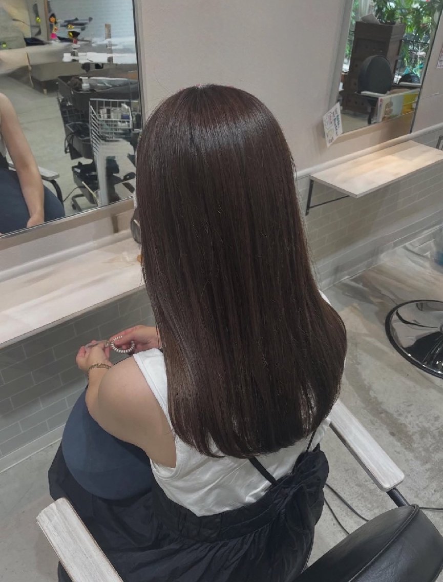 カラー カット ヘアカラー sanctuary  箕面店のヘアスタイル