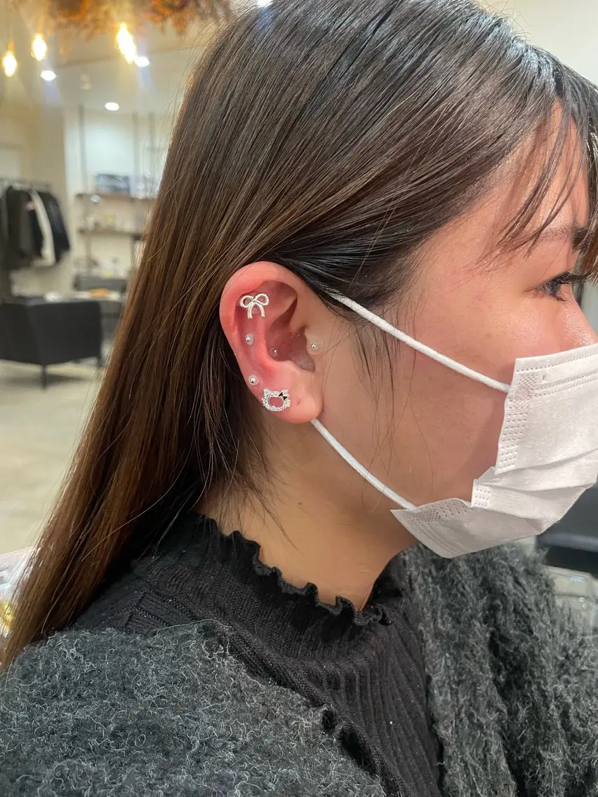 顔周りカット 🎀サヤカ🎀のヘアスタイル