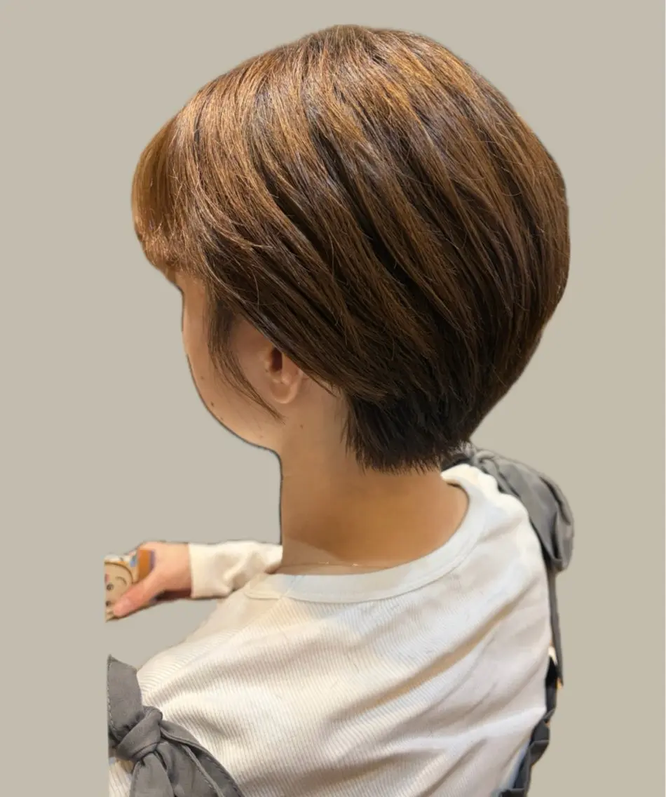 ショート ショートヘア 渡邊 憩のヘアスタイル