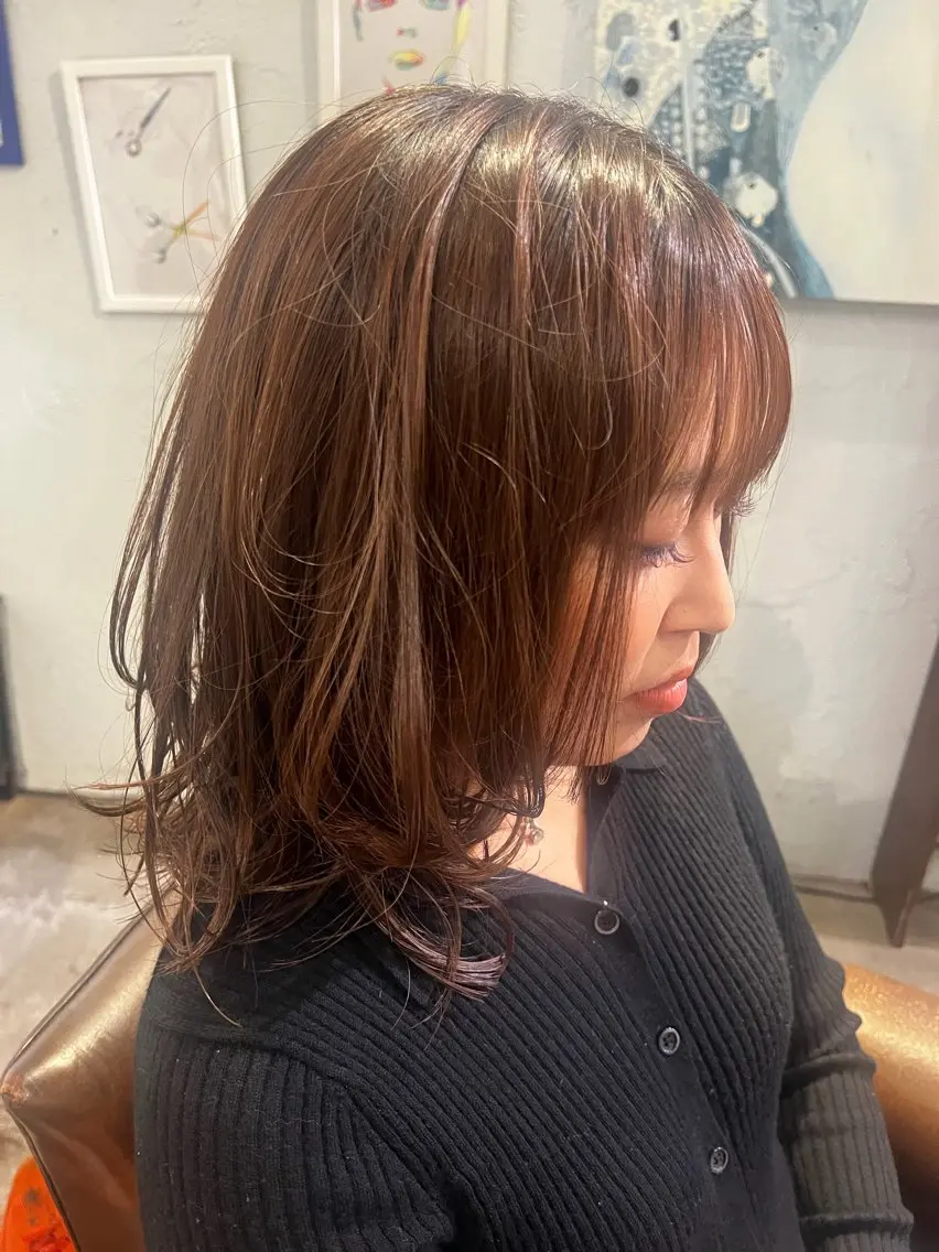 セミロング カット ヘアカラー 雅貴/寄り添い提案✨ 似合わせ✨のヘアスタイル