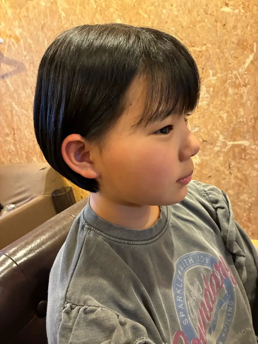 子どもカット(シャンプーブロー込)の写真