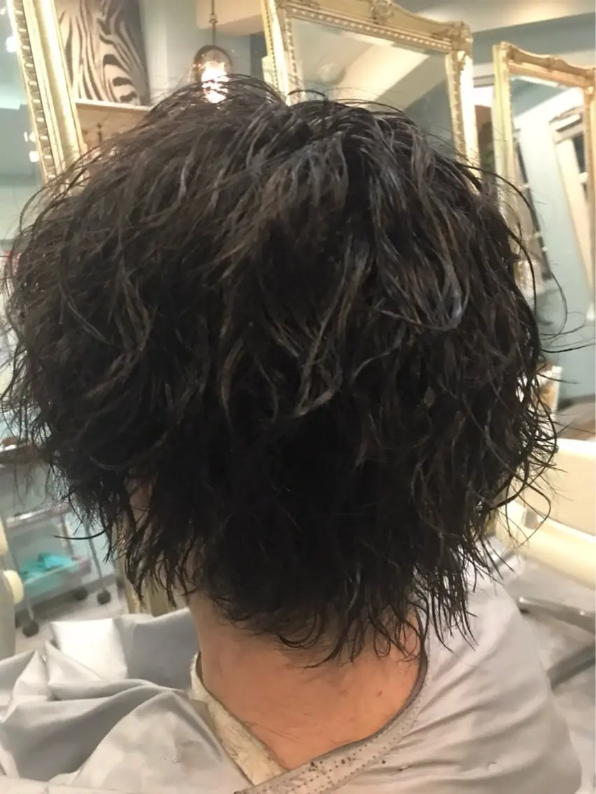 「メンズ人気メニュー」ソフトツイスト、スパイラルパーマとカットクーポンの写真