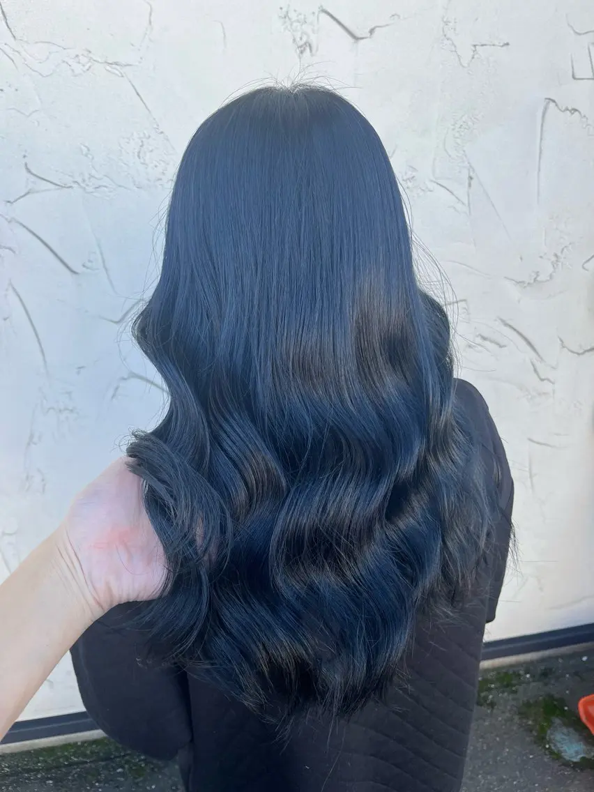 セミロング カット ヘアカラー 道下 颯人のヘアスタイル