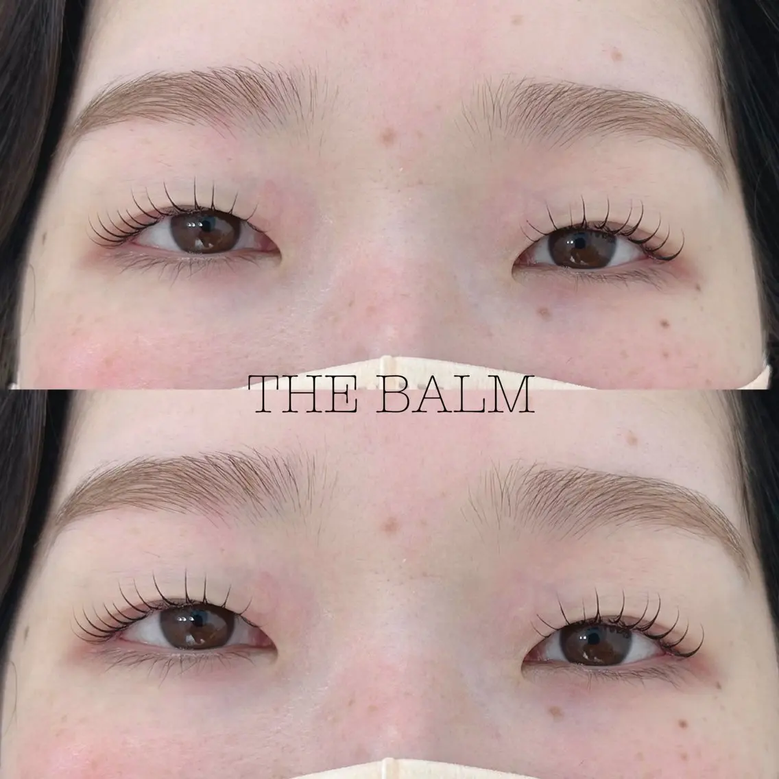 マツエク・マツパ まつげパーマ 一重×まつ毛パーマ マツパ THE BALM three♡稲村の眉毛・アイブロウイメージ