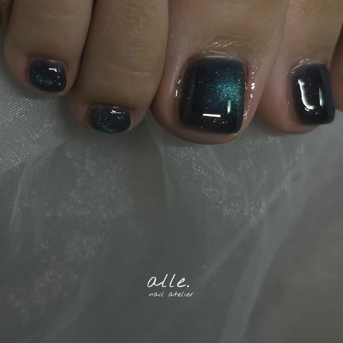 ネイル フットネイル atelier alle.のネイルデザイン
