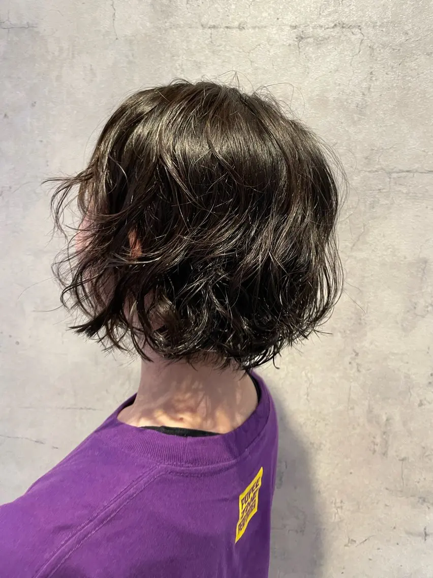 パーマ 山本(末田) 崇子のヘアスタイル