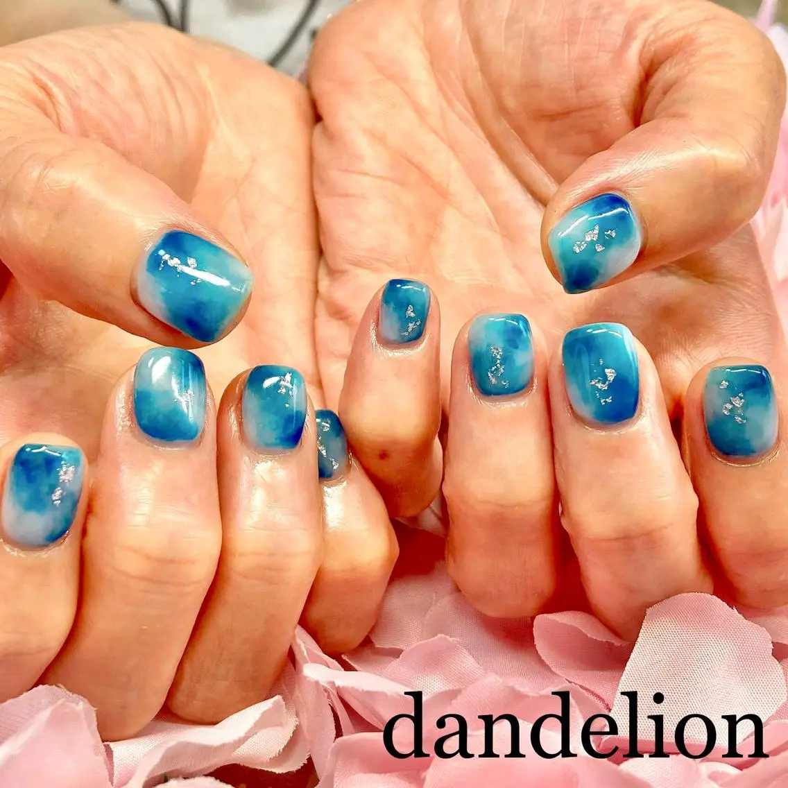 ネイル ハンドネイル ハンドケア dandelion ダンデライオンのネイルデザイン