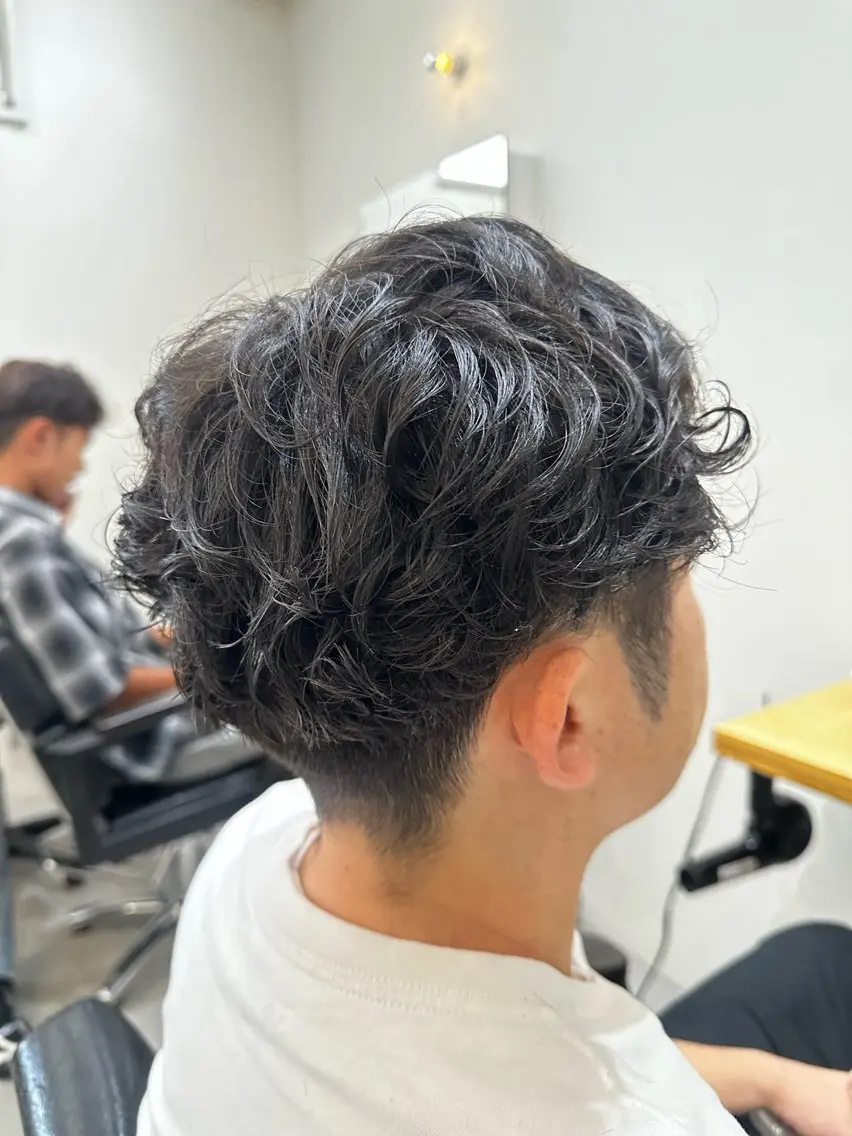 パーマ メンズ メンズパーマ Agu hair noman マナのヘアスタイル