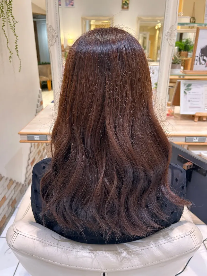 ロング カラー ベージュカラー ダブルカラー 透明感カラー🩷 Nozomiのヘアスタイル