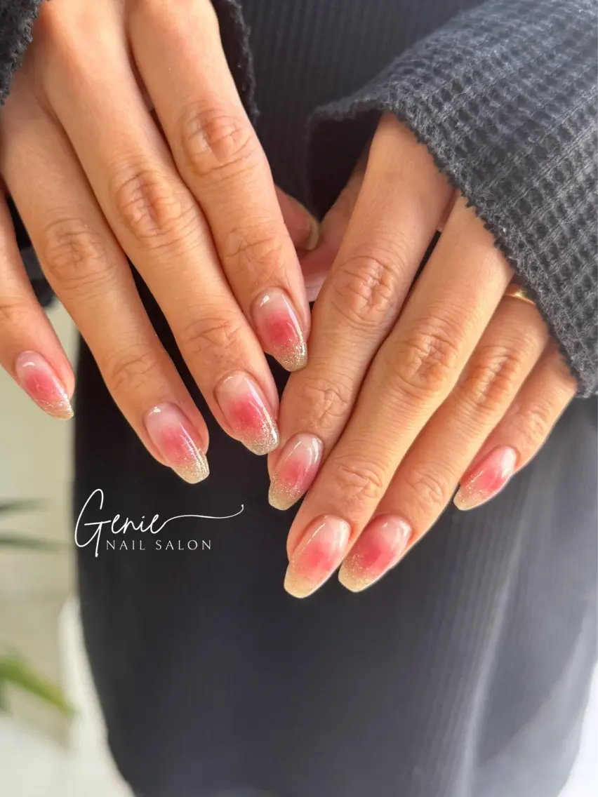 ネイル チークネイル ハンドネイル Nail salon Genieのネイルデザイン