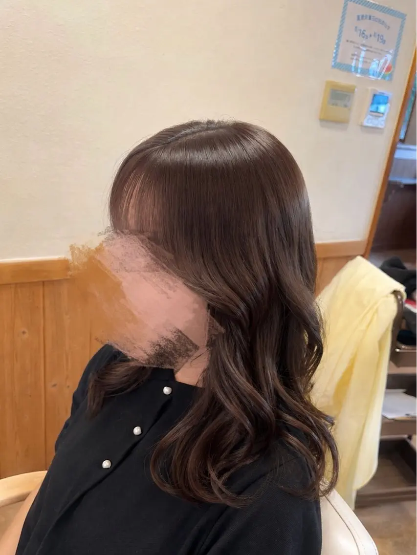 白髪染めの写真