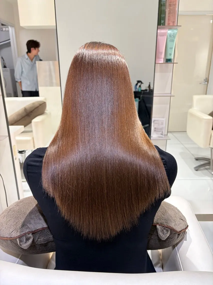 【OPEN記念★】 カット＋巻ける縮毛矯正の写真