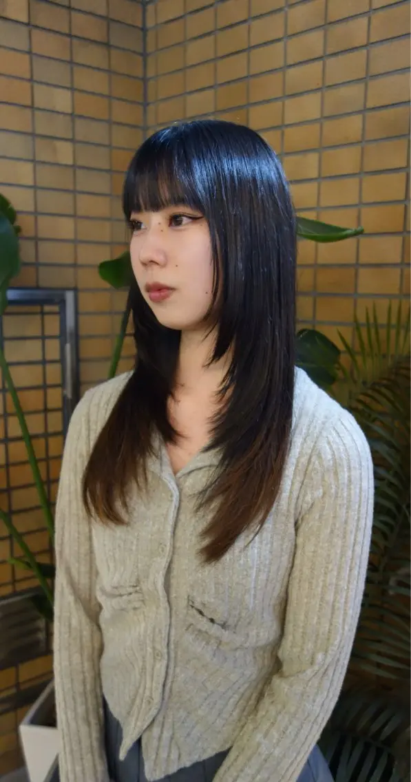 ロング HEIMER ミカド　サトル△のヘアスタイル