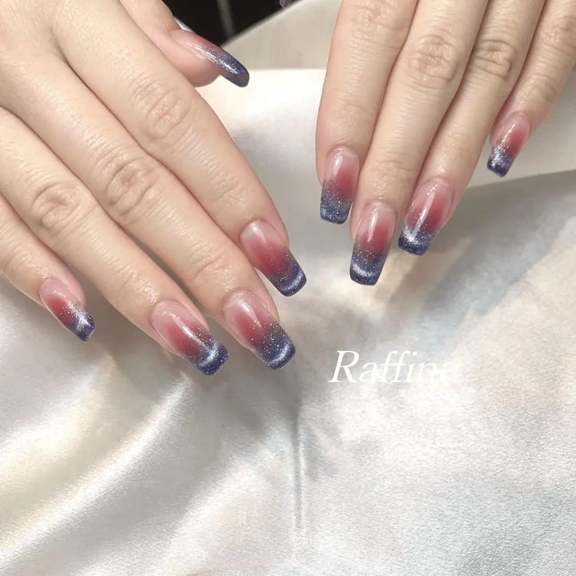 ネイル RAFFINE haru🦋🩵のネイルデザイン