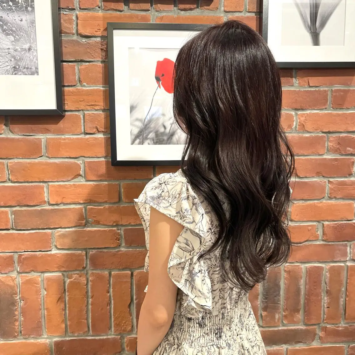 ロング カラー 顔まわりcut🌿 Hinakoのヘアスタイル
