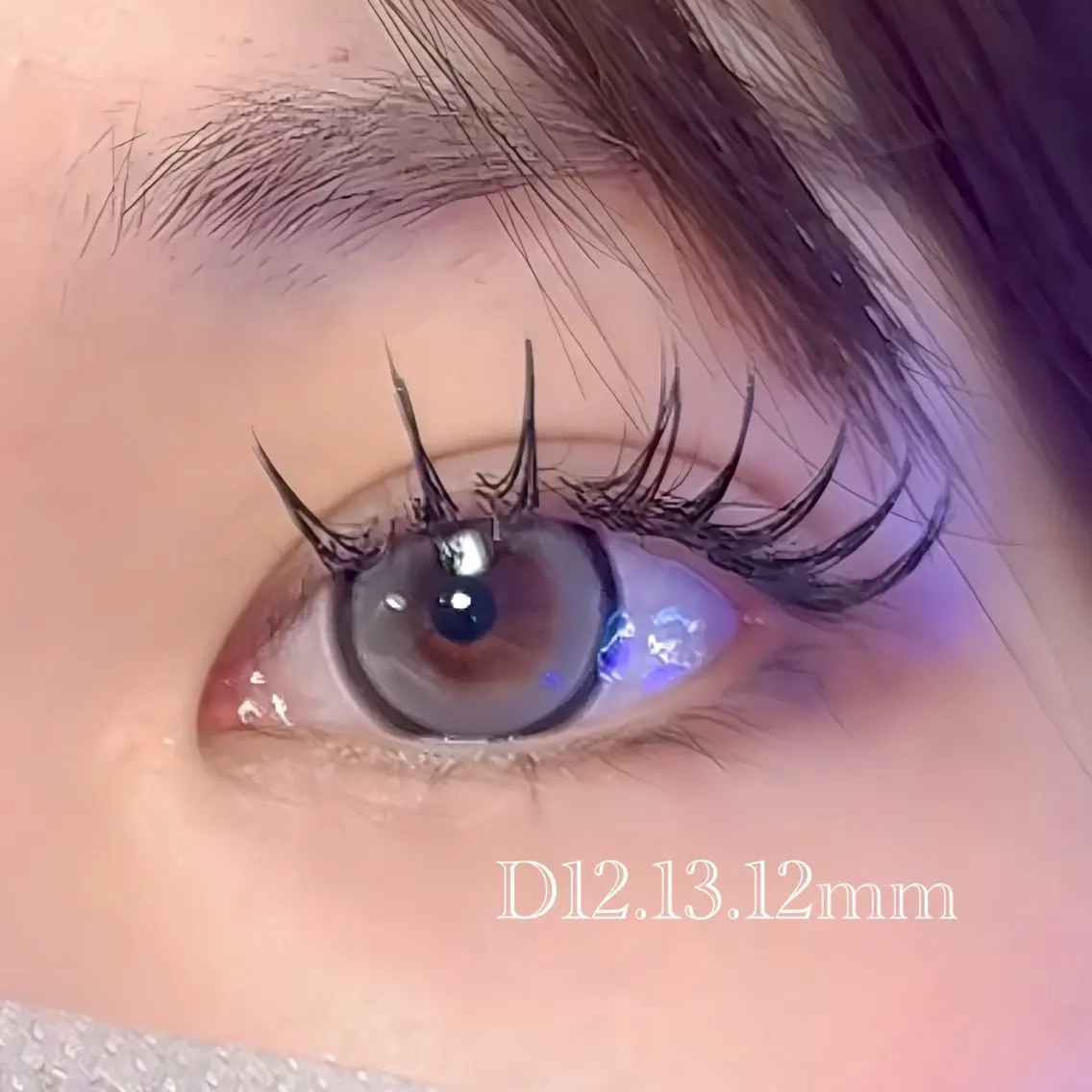 マツエク・マツパ Dカール フラットラッシュ eyelash salon VOSSのマツエク・マツパデザイン