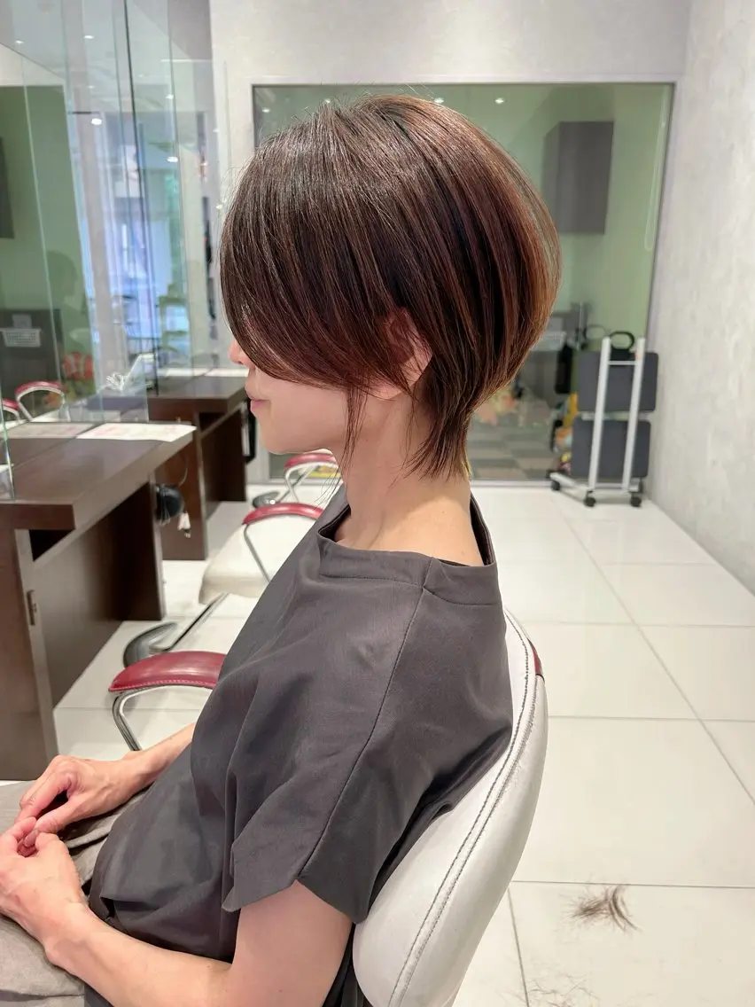 ショート くびれヘア ショートヘア ✂️ｼｮｰﾄの匠✂️ 國井慎平のヘアスタイル